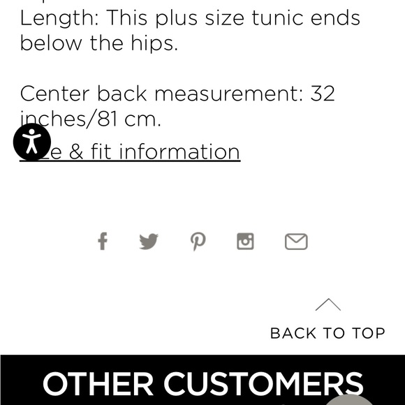 Avenue plus size top - Picture 4 of 5